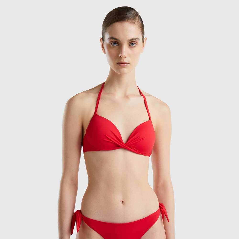 bikini push-up rosso