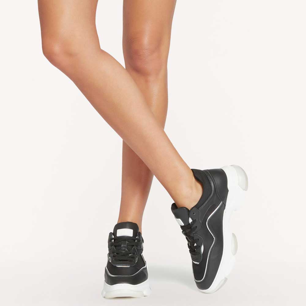 sneakers chunky nere