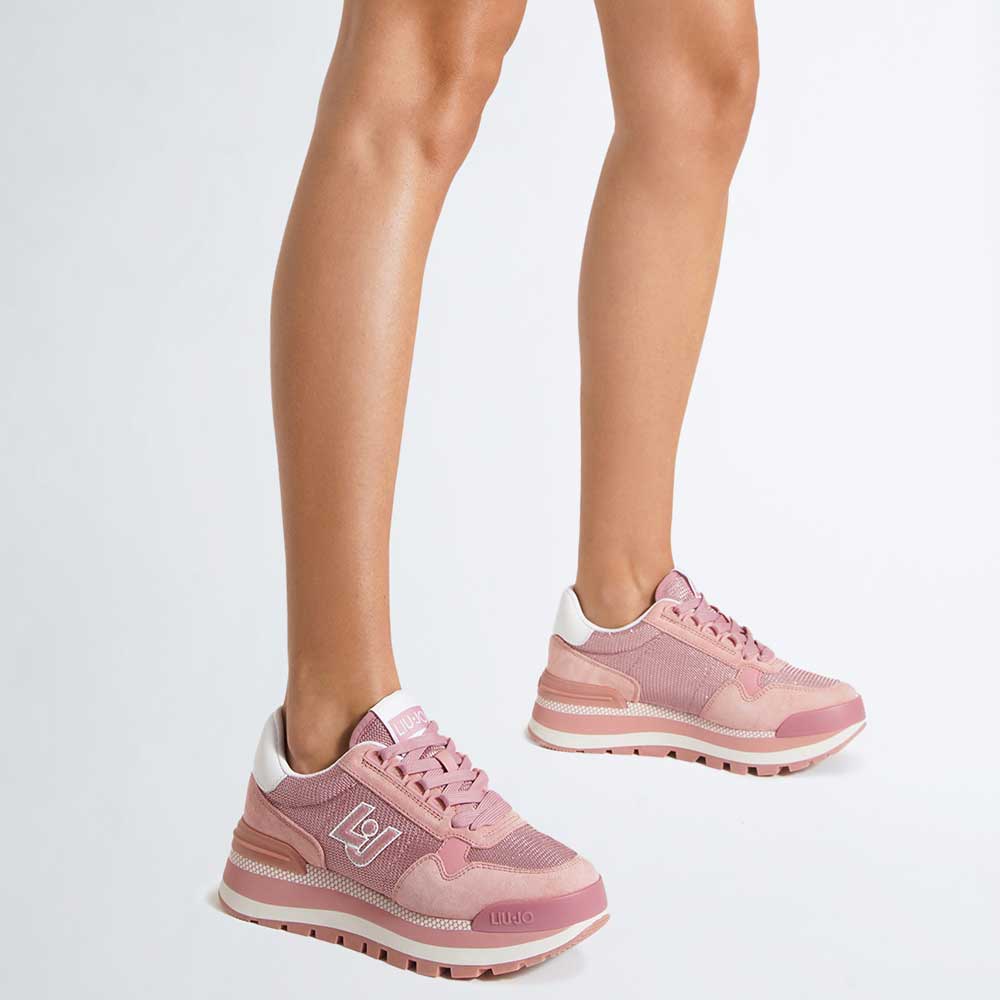 scarpe da ginnastica rosa