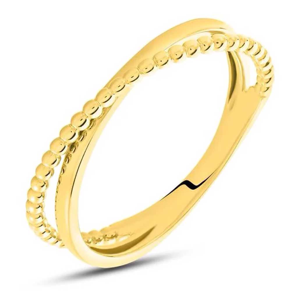anello in oro giallo