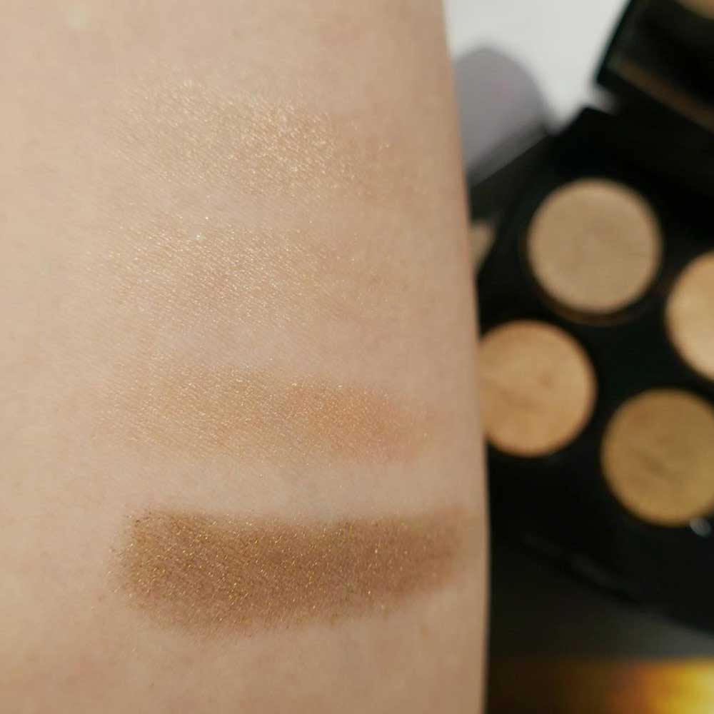 Swatches ombretti Chanel