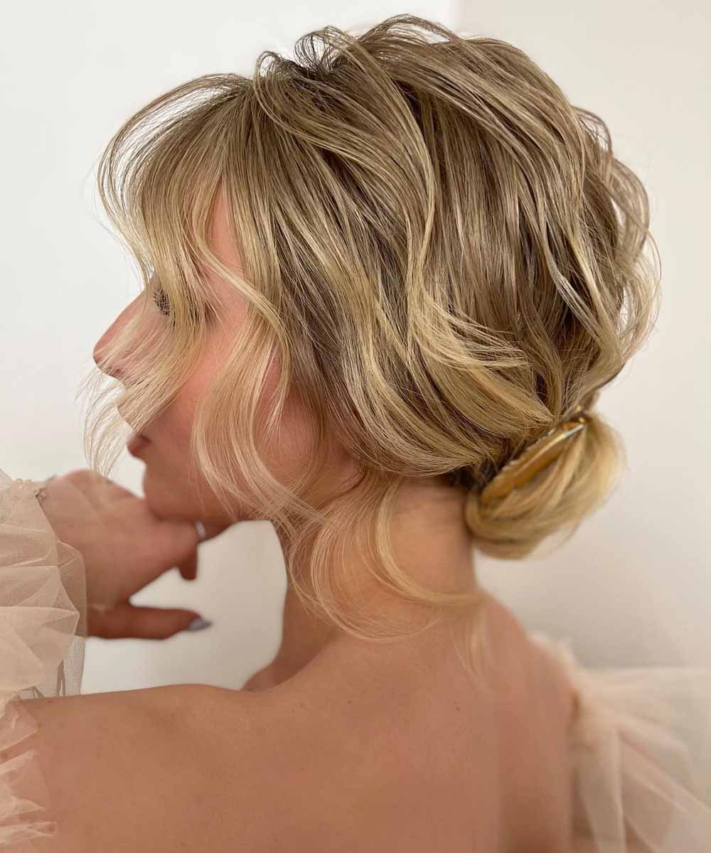 Raccolto capelli medi Raccolto capelli medi