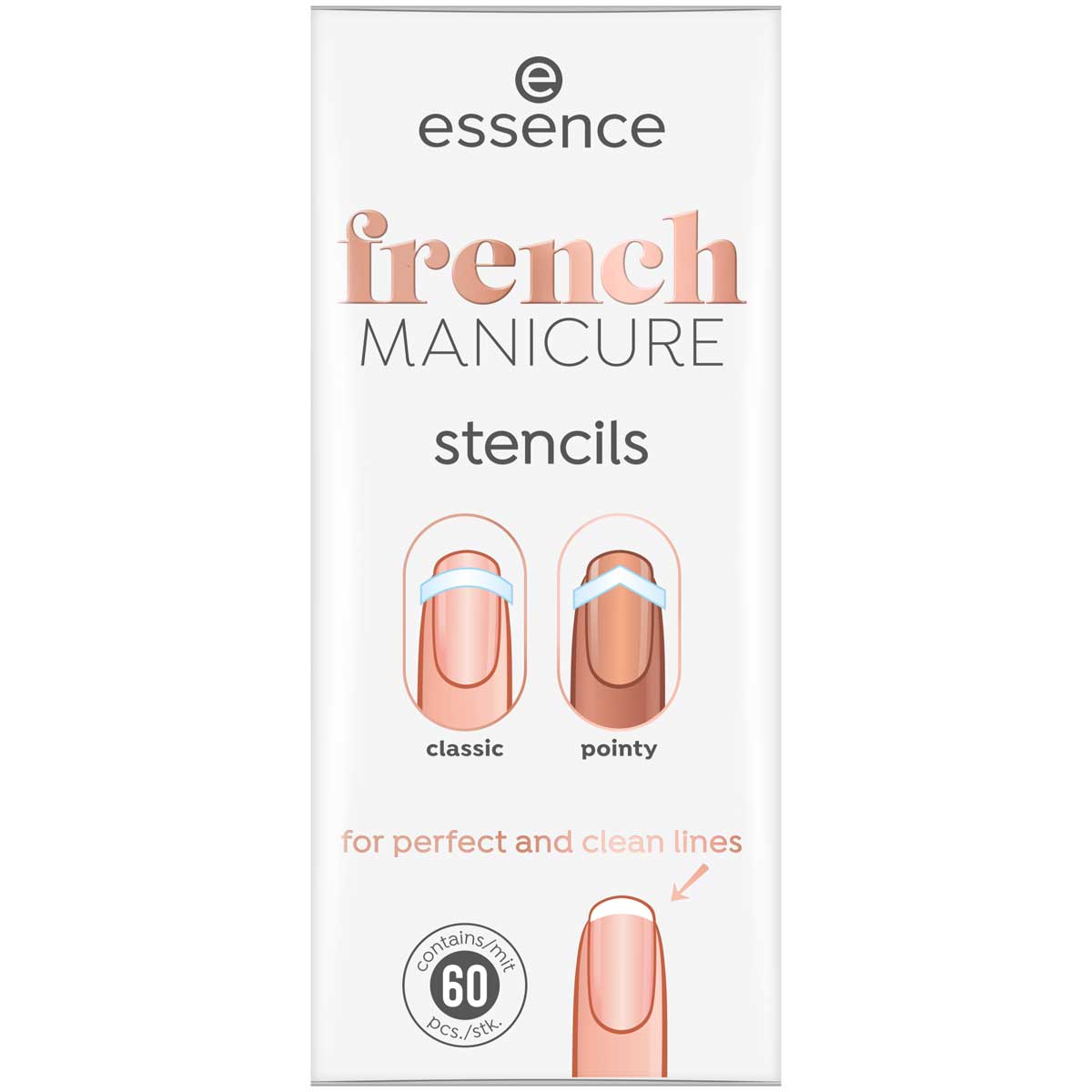 Essence adesivi unghie french manicure