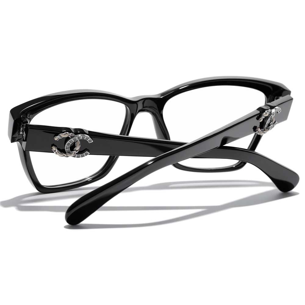 occhiali neri cat-eye