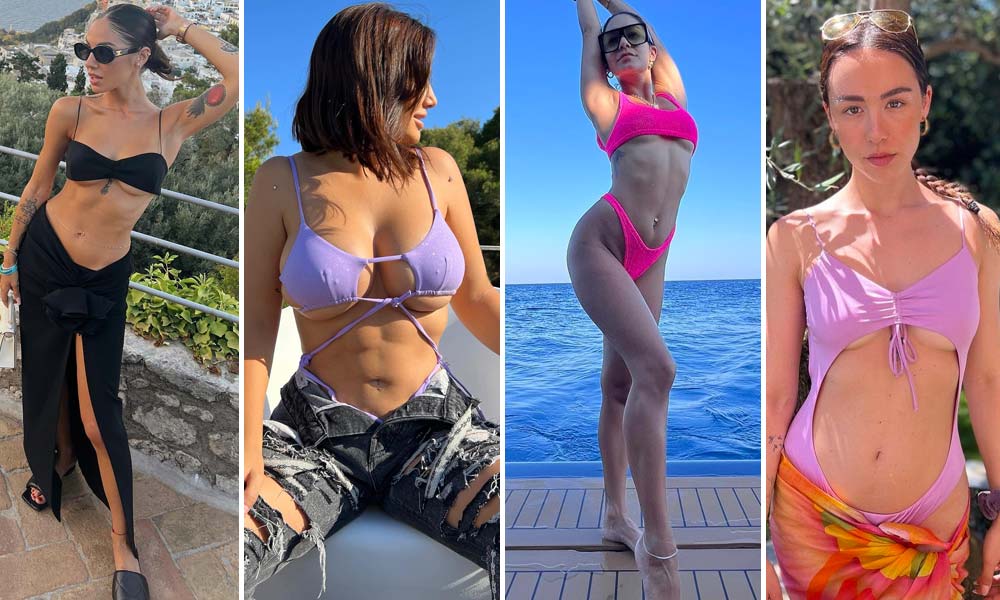 Costumi underboob Vip