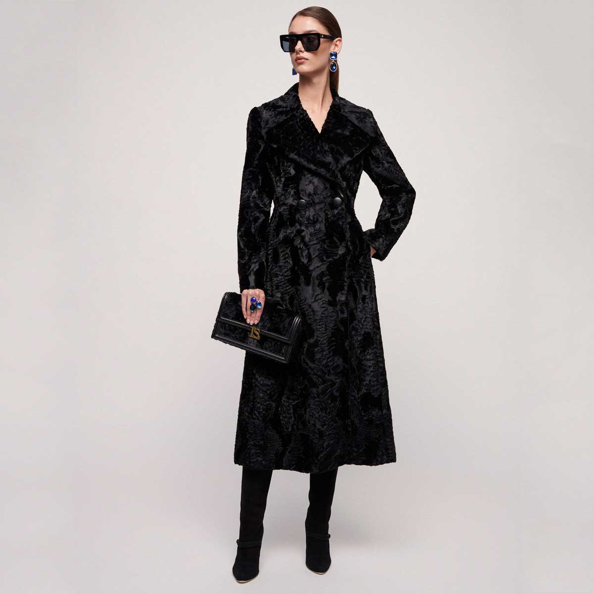 cappotto elegante nero