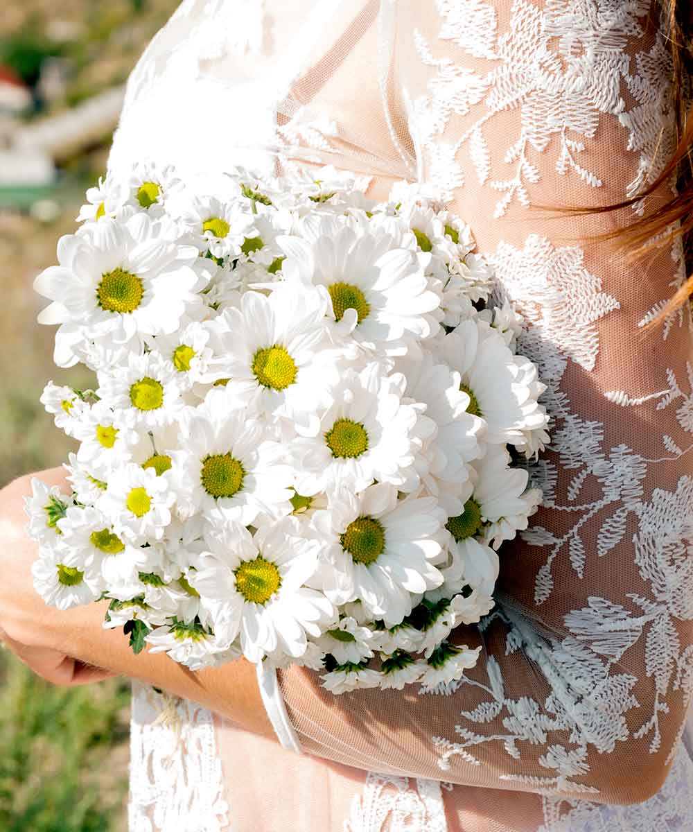 Bouquet sposa con margherite
