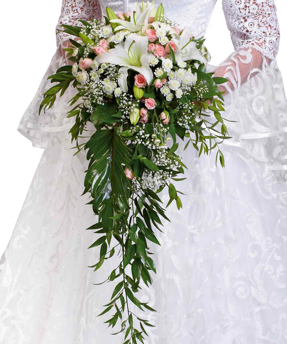 Bouquet sposa a goccia