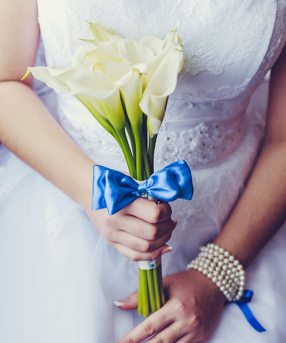 Bouquet da sposa a fascio