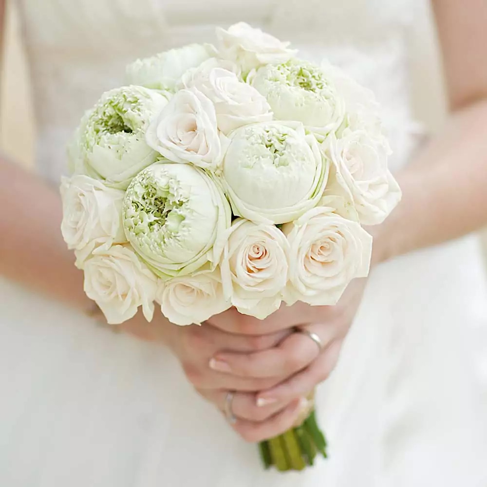 Idee bouquet sposa bianco