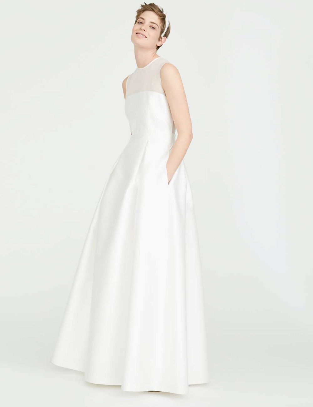 vestito sposa in seta