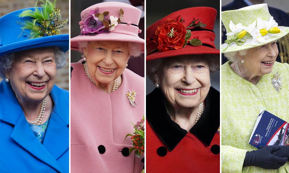 Elisabetta II, in ricordo della regina dai look arcobaleno