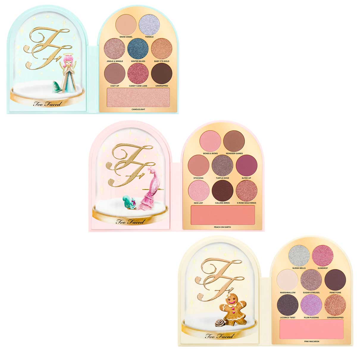 Trio palette trucco Too Faced Natale 2023