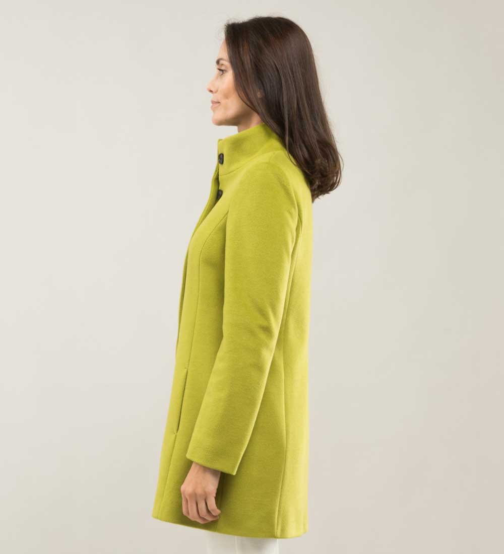 Cappotto verde lime