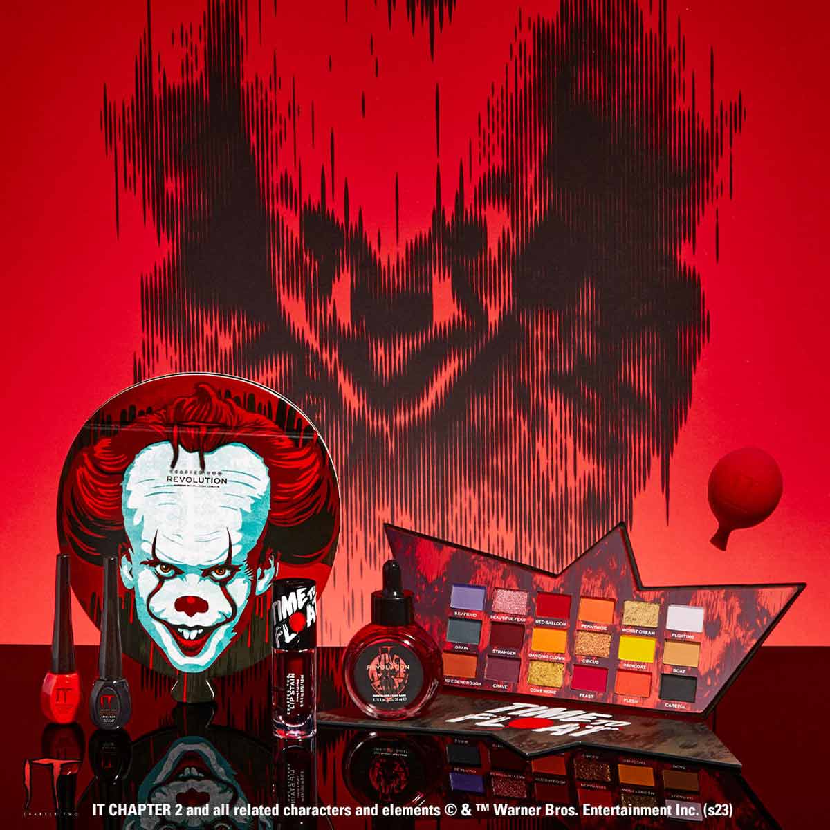 Collezione trucco IT x Revolution Halloween 2023 Time to Float