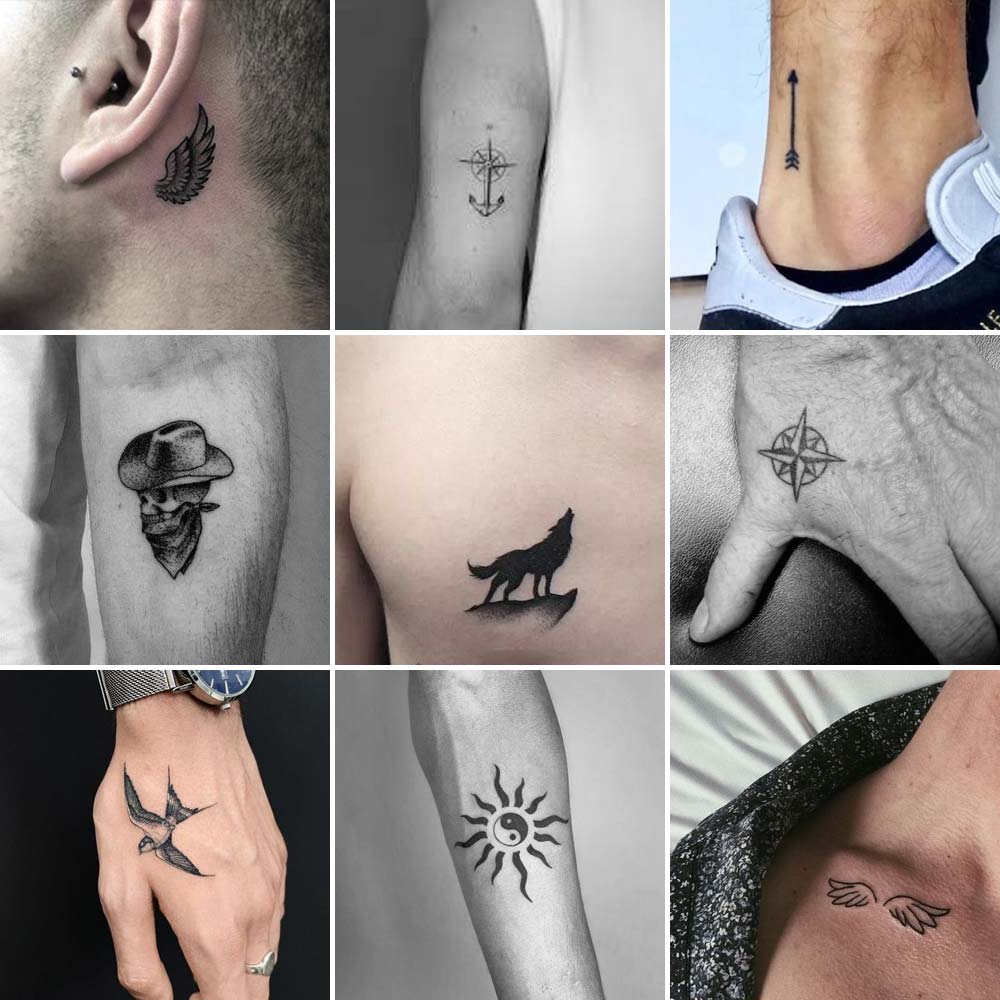 Tatuaggi piccoli uomo Tatuaggi piccoli uomo