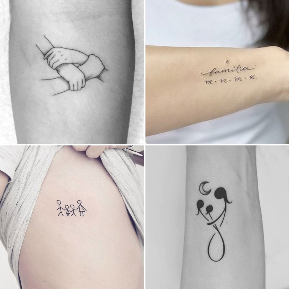 Tatuaggi piccoli famiglia