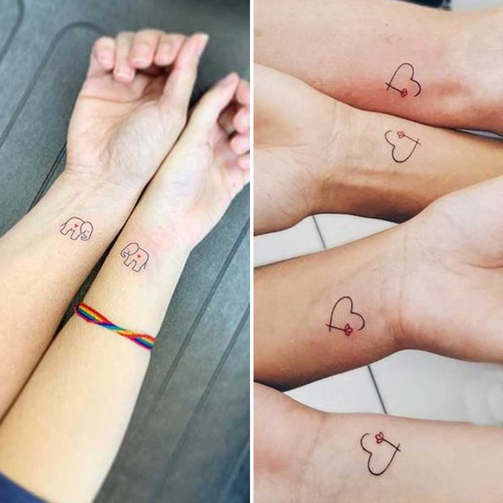 Tattoo piccoli amicizia