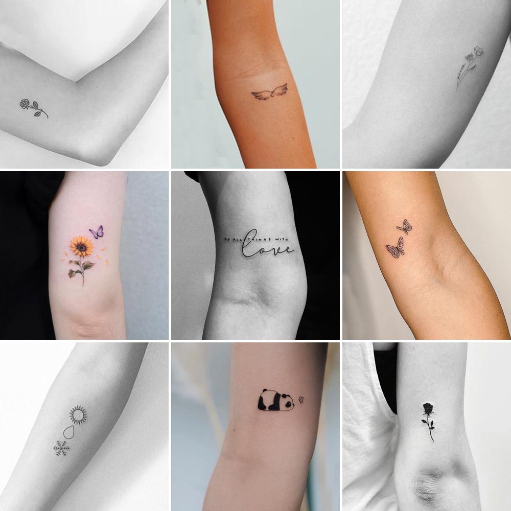 Tatuaggi piccoli braccia