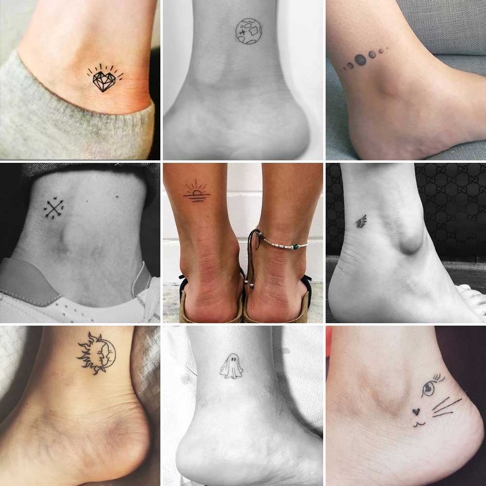 Caviglie tatuate