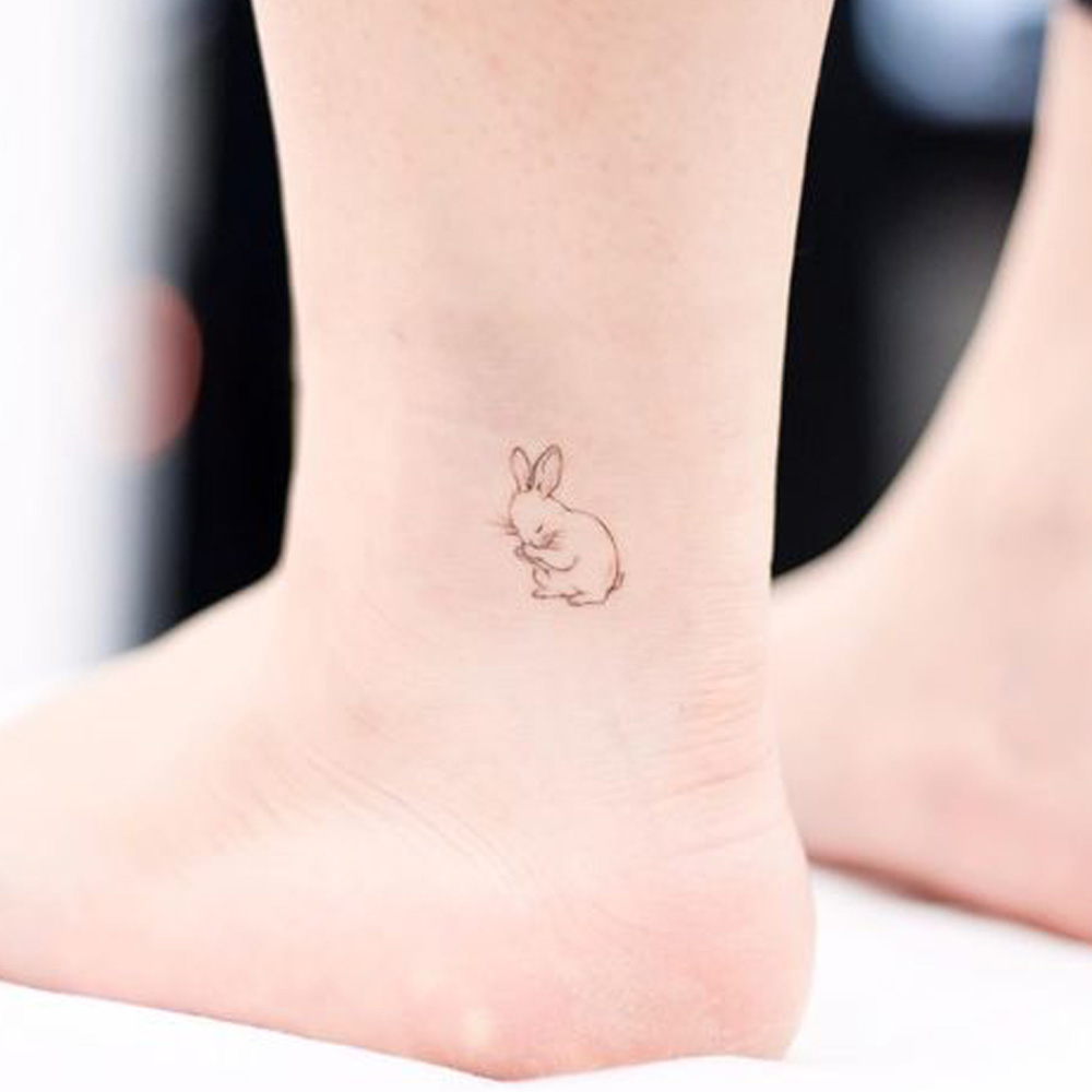 Tattoo piccoli animali coniglietto