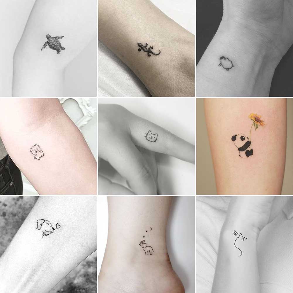 Tattoo piccoli animali