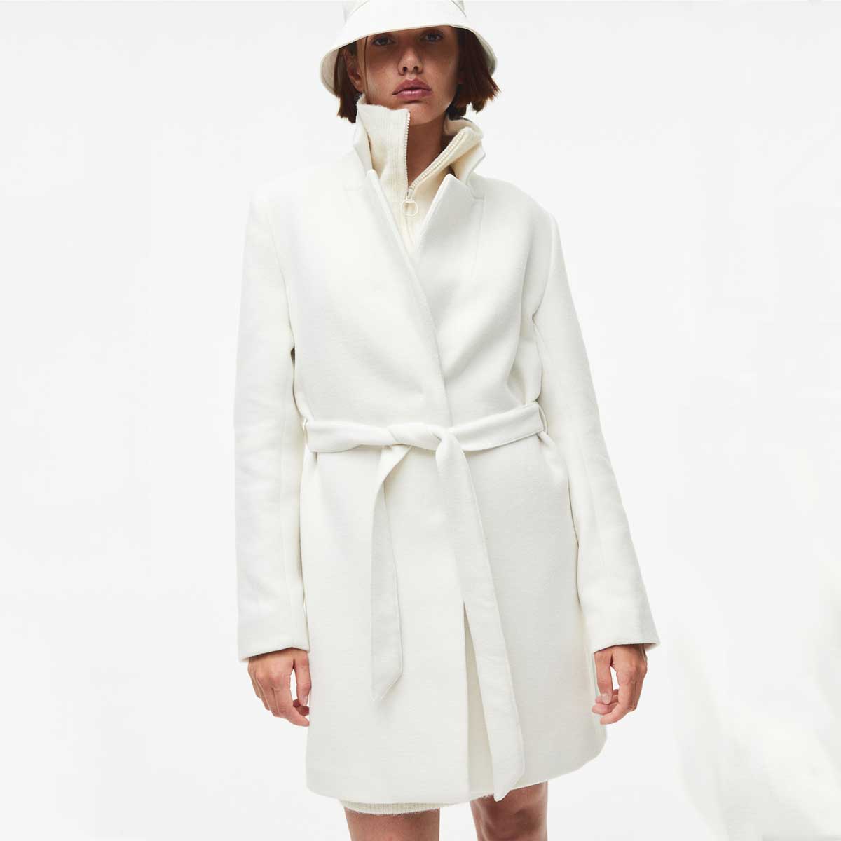 cappotti bianchi inverno 2024