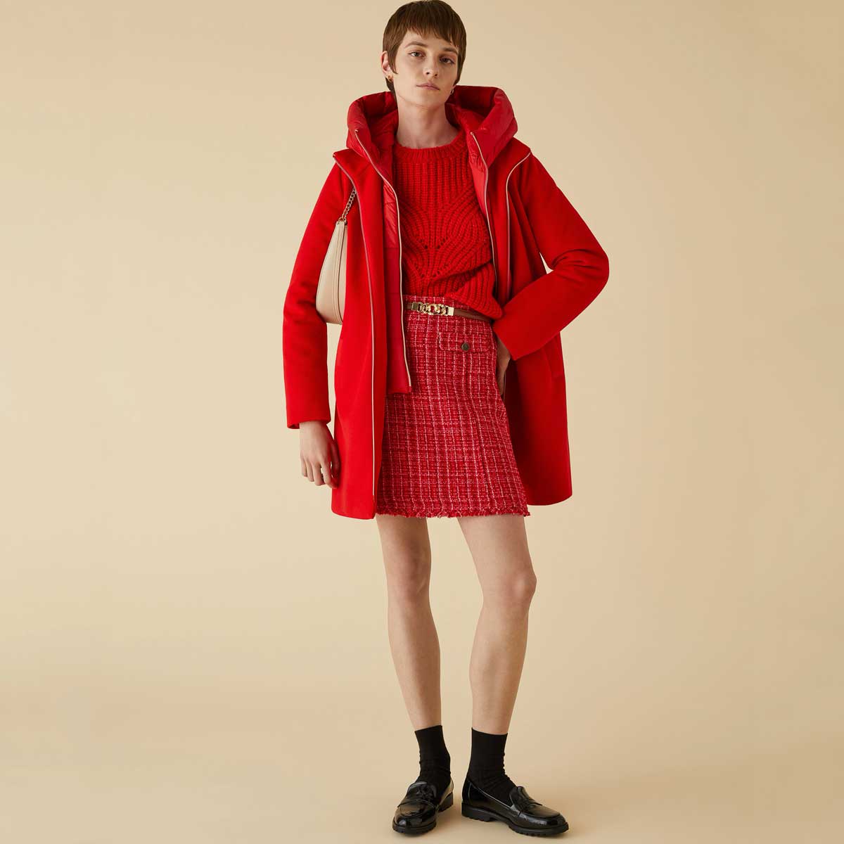 cappotti rossi inverno 
