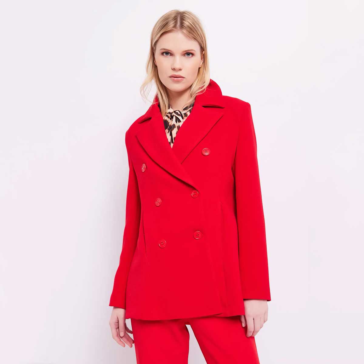 cappotti rossi inverno 2024