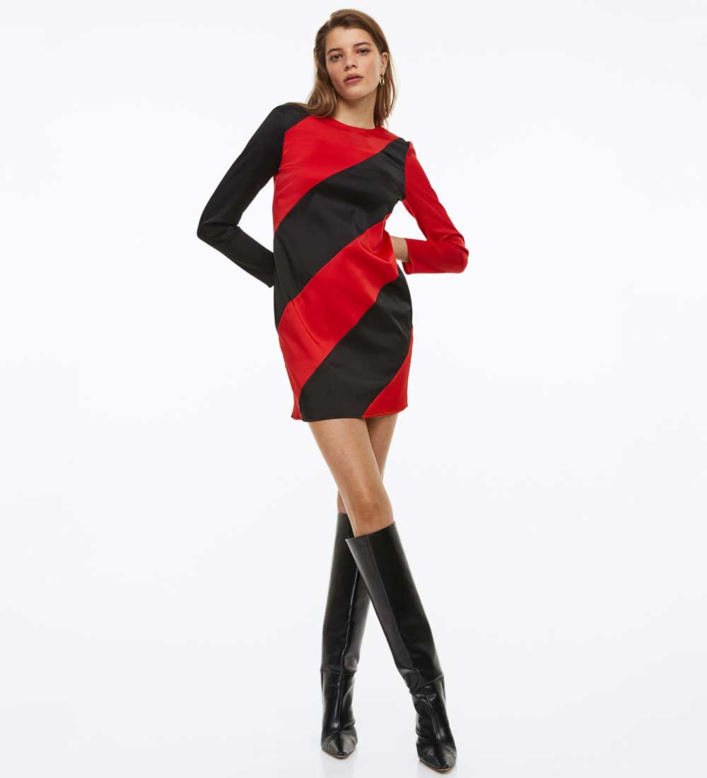 Minidress a fasce Minidress a fasce