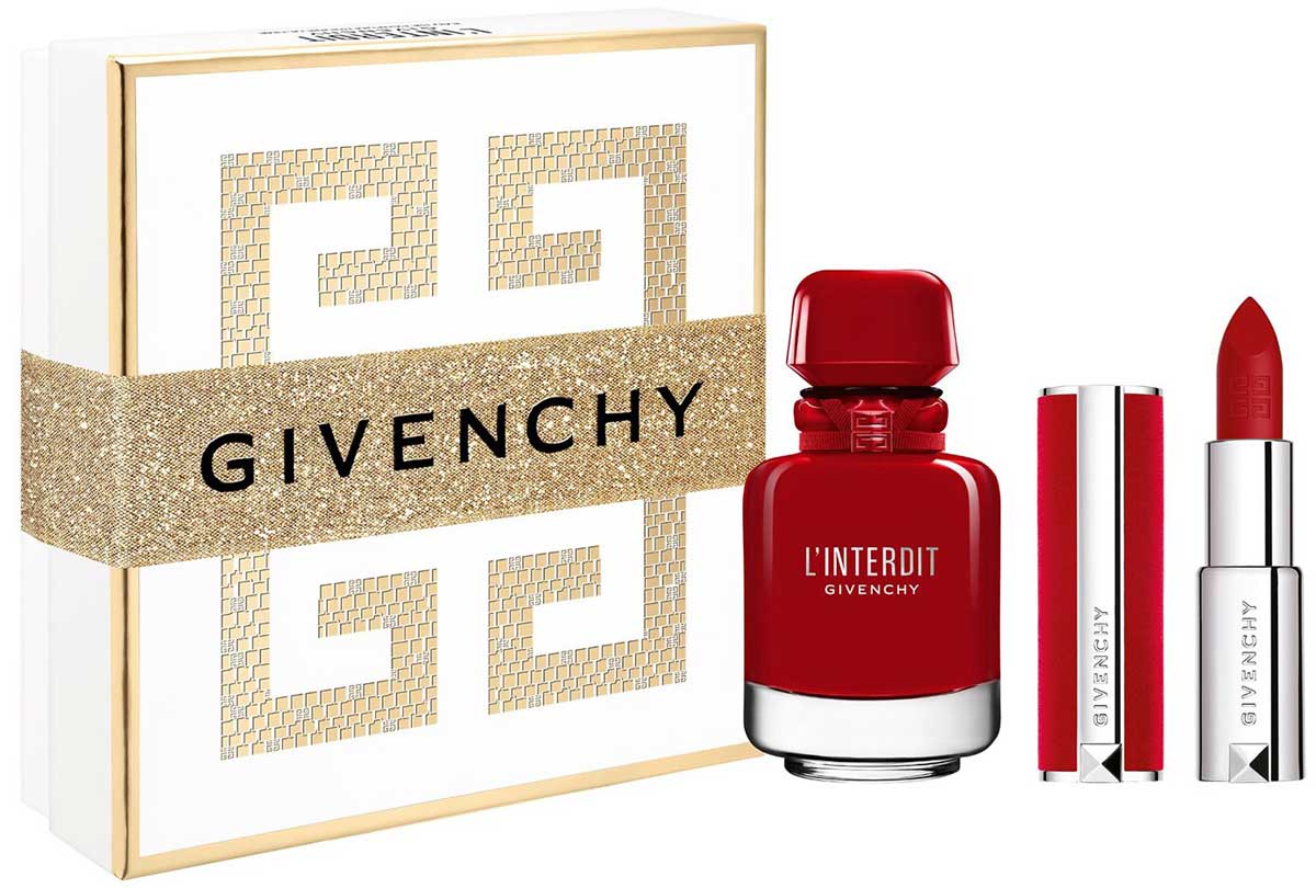 Givenchy cofanetto profumo e rossetto Natale 2023