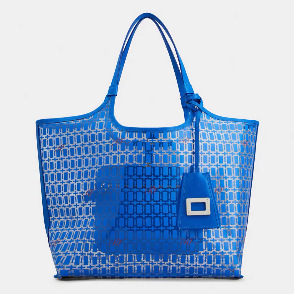 shopping bag in PVC Roger Vivier