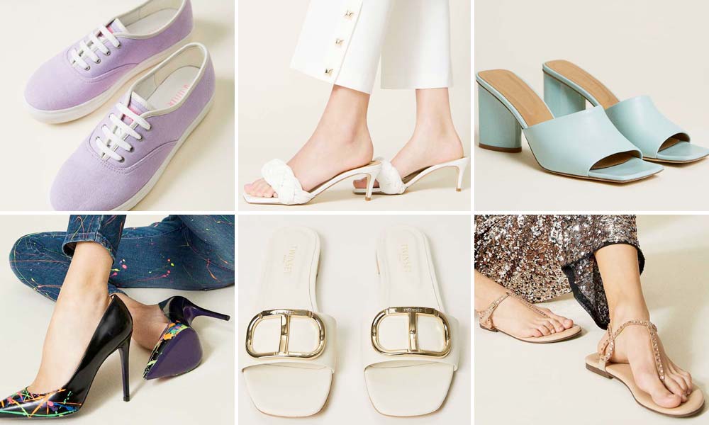Scarpe Twin Set primavera estate 2022 foto e prezzi Beautydea