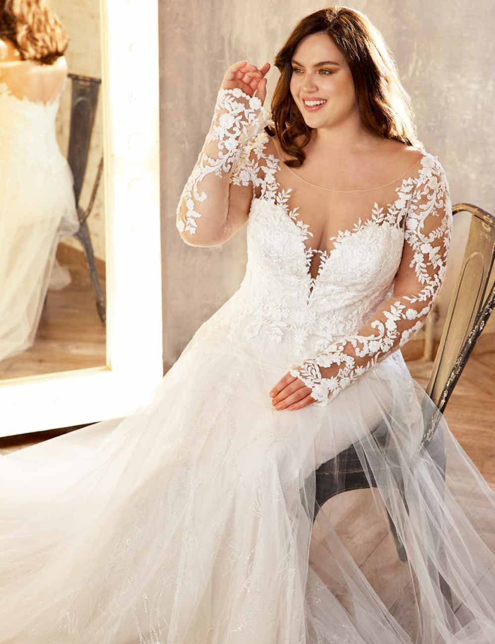 abito da sposa curvy 2023