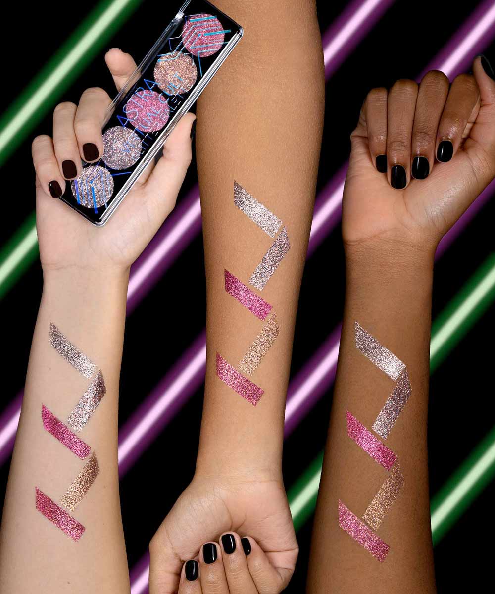 Astra Make-Up swatches ombretti Virtual Cult