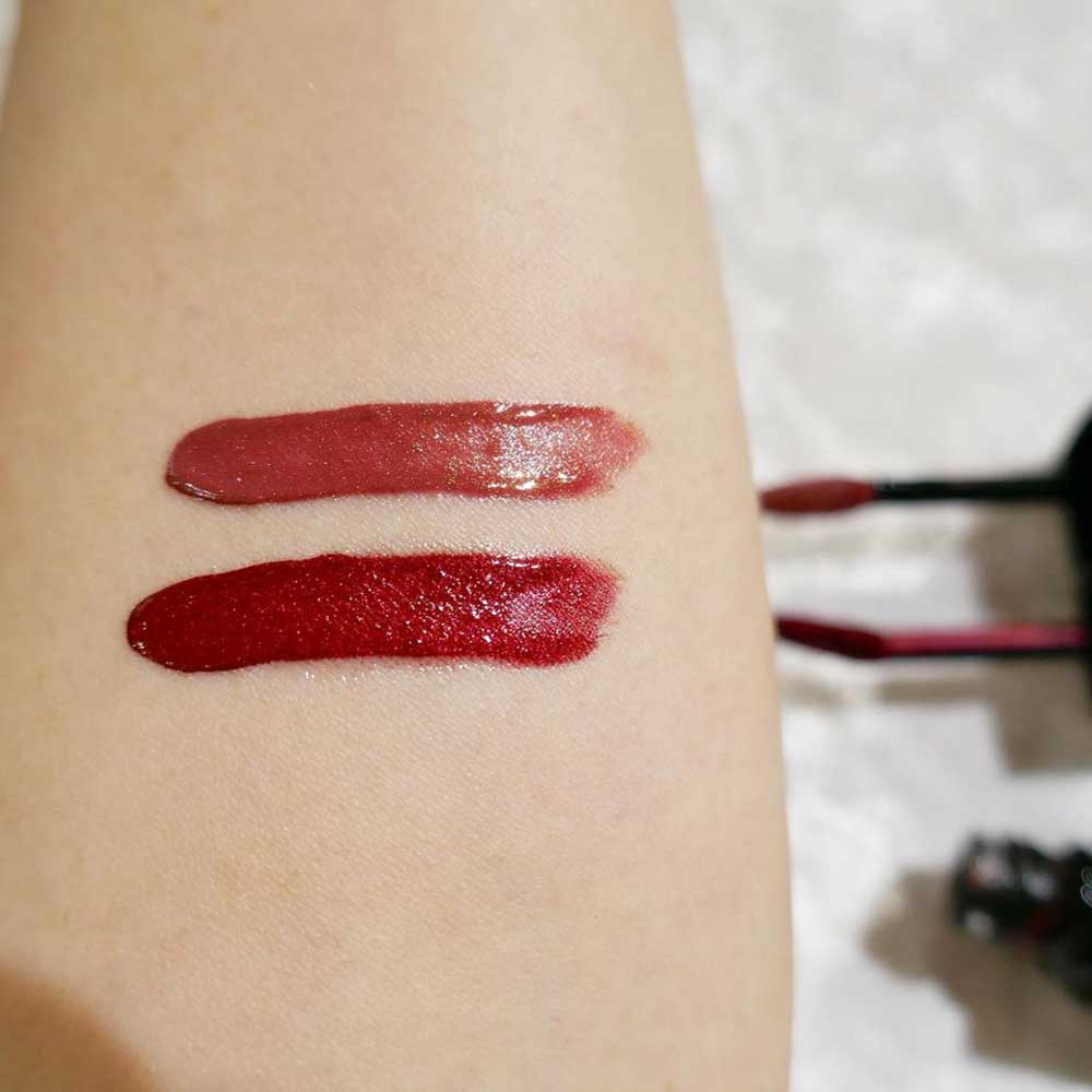 Swatches rossetti Chanel Rouge Allure Laque