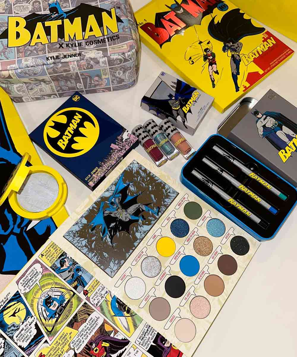 Batman x Kylie Cosmetics collezione make up