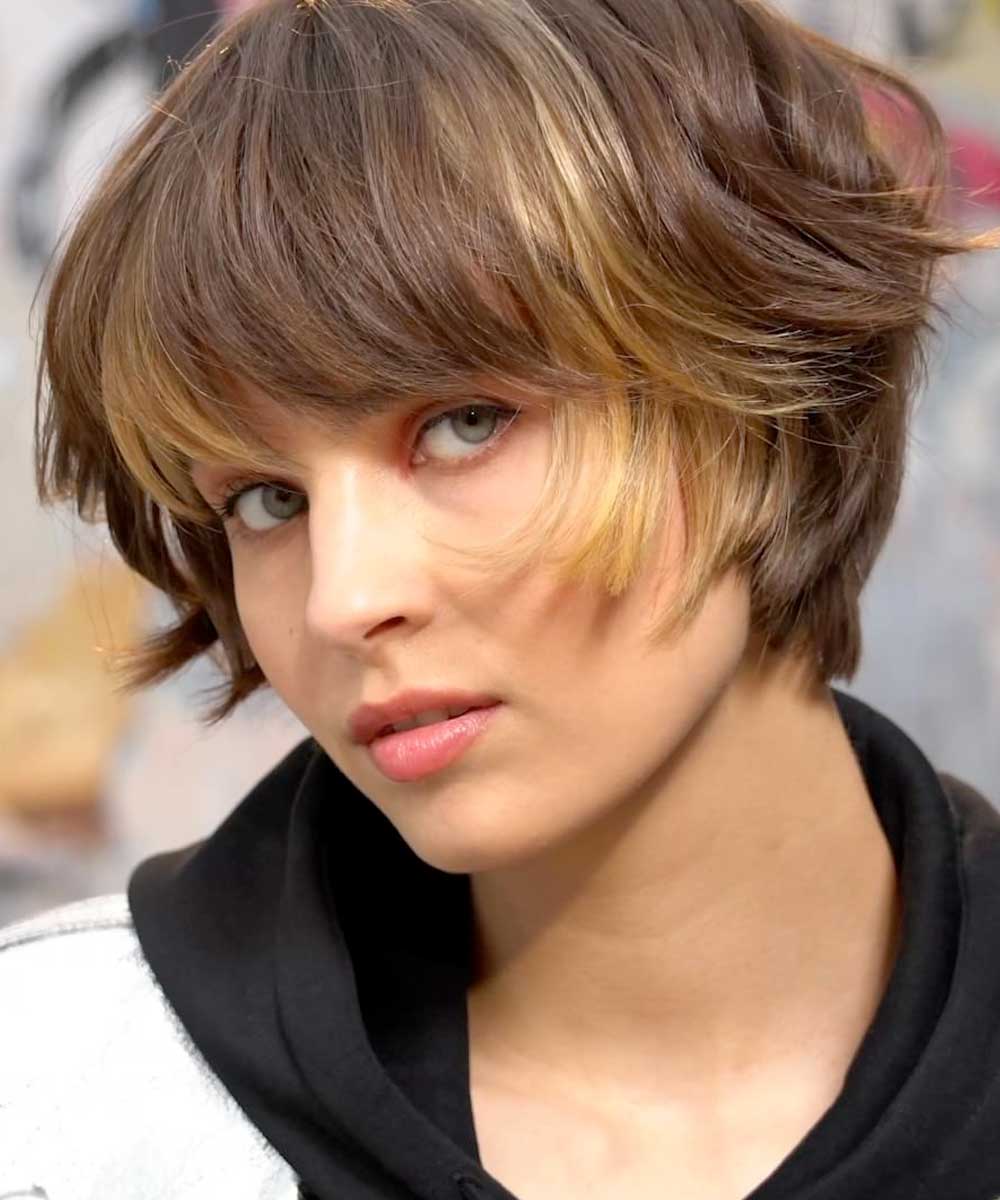 Dessange Paris tagli capelli medi 2022 2023 autunno inverno Dessange Paris tagli capelli medi 2022 2023 autunno inverno