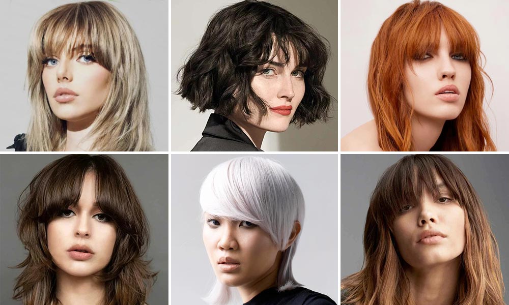 Tagli capelli con frangia 2022 2023: tendenze in 120 immagini