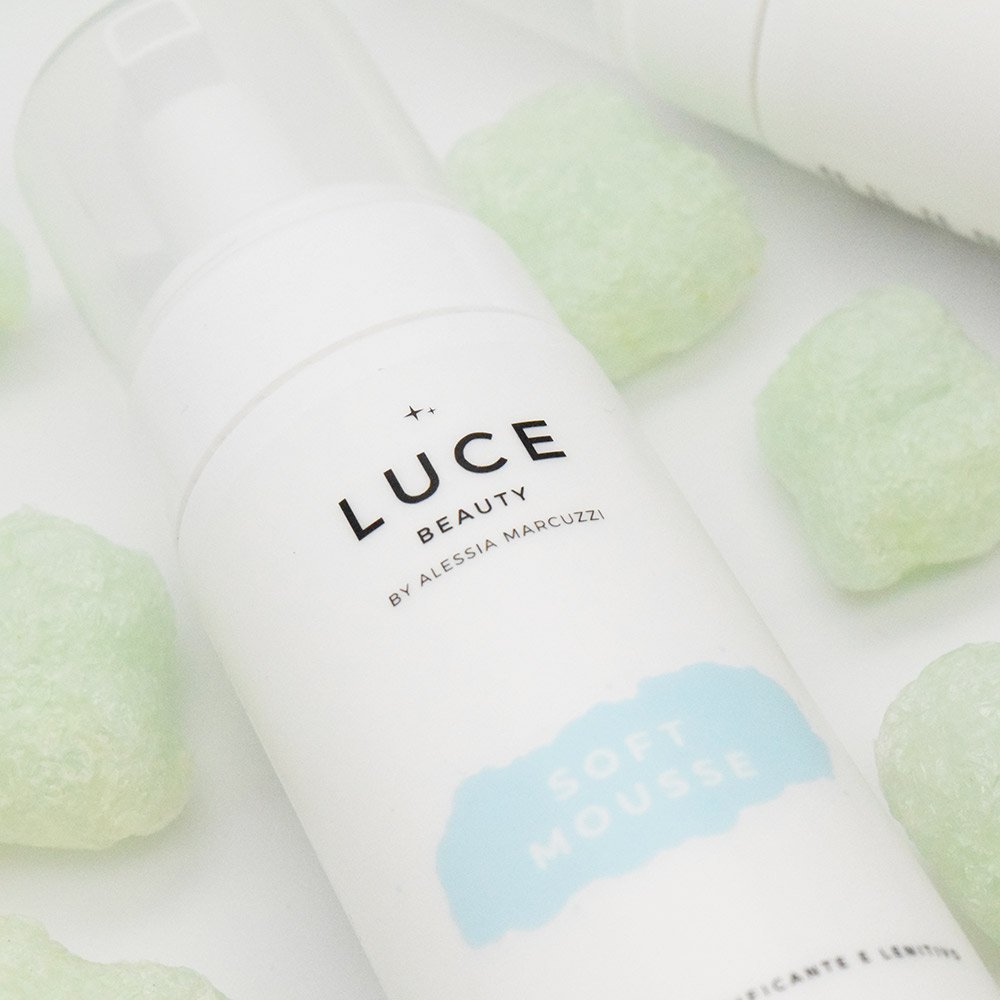 Soft Mousse detergente viso Luce Beauty