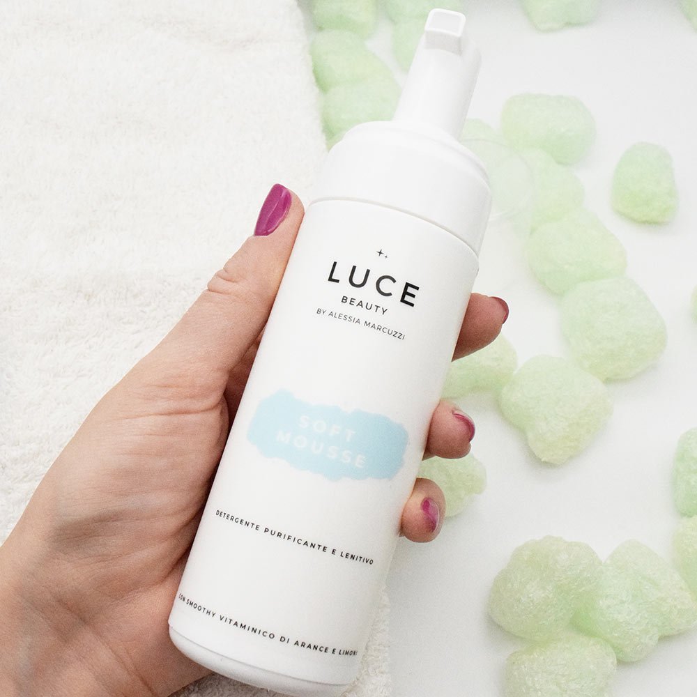 Luce Beauty detergente viso in mousse