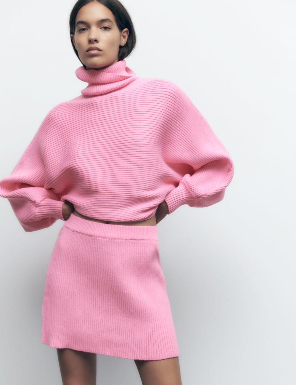 Zara maglia rosa Zara maglia rosa