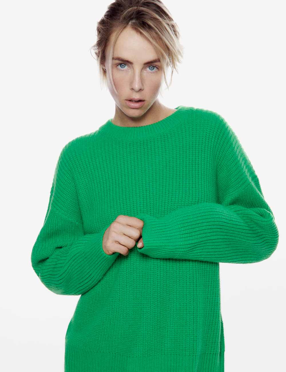 Maglione verde Zara