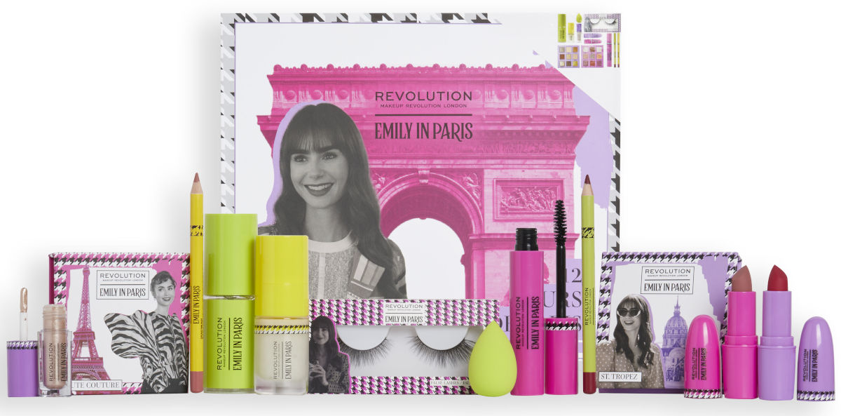 Calendario Avvento Makeup Revolution Emily in Paris