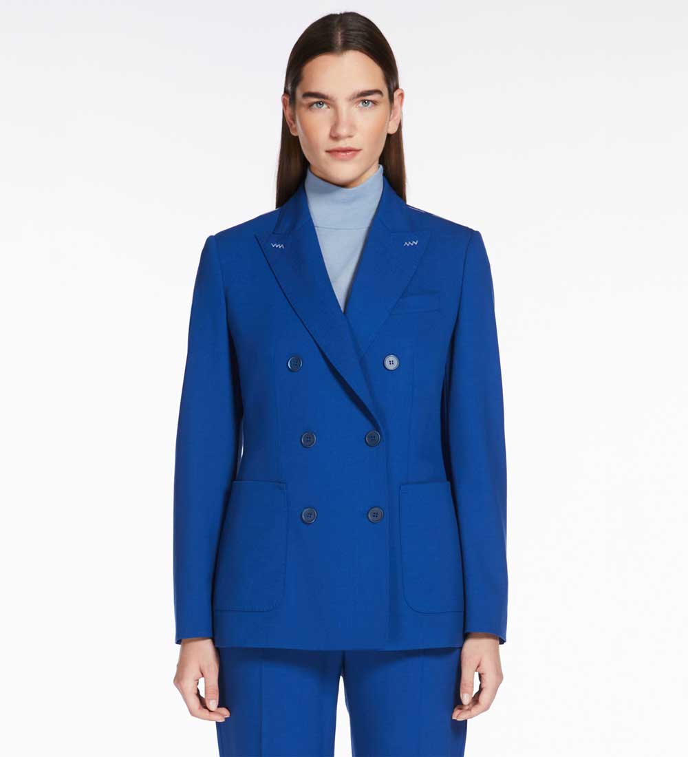 Giacca blu blazer 