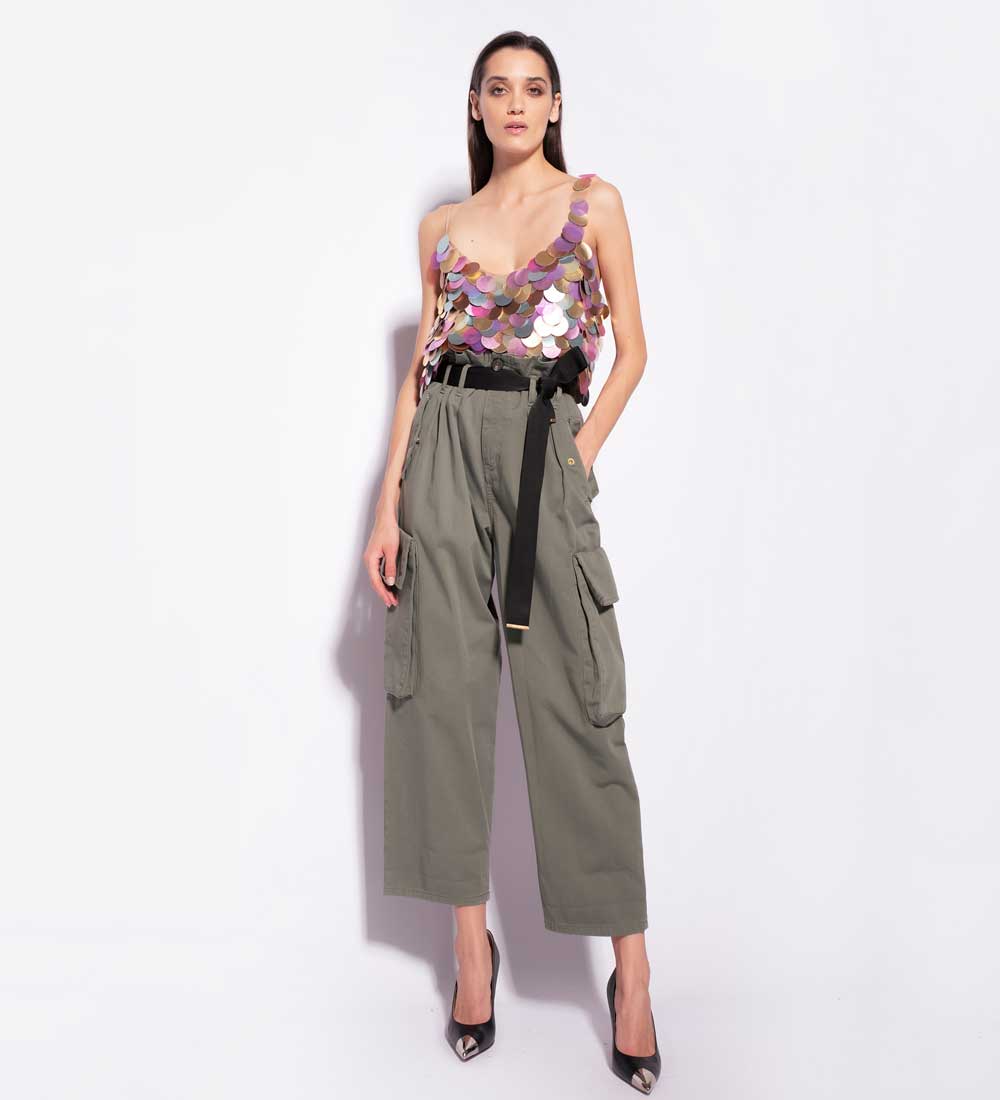 pantaloni Pinko cargo pantaloni Pinko cargo