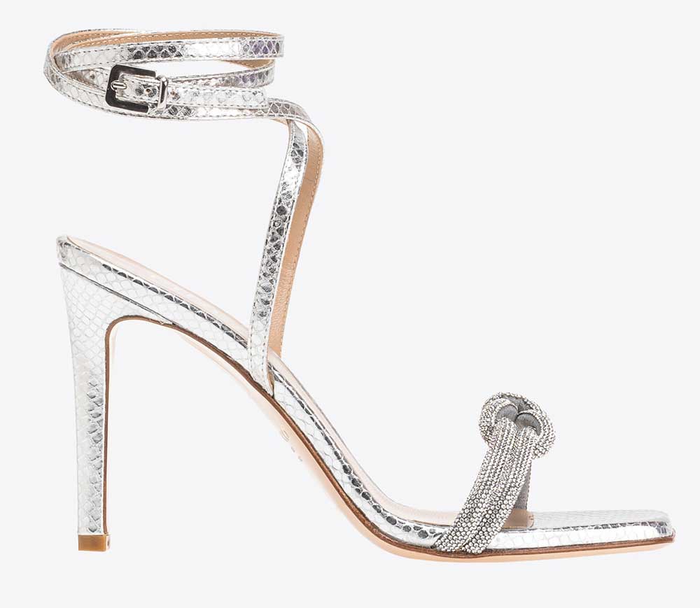 Sandali argento Pinko Sandali argento Pinko