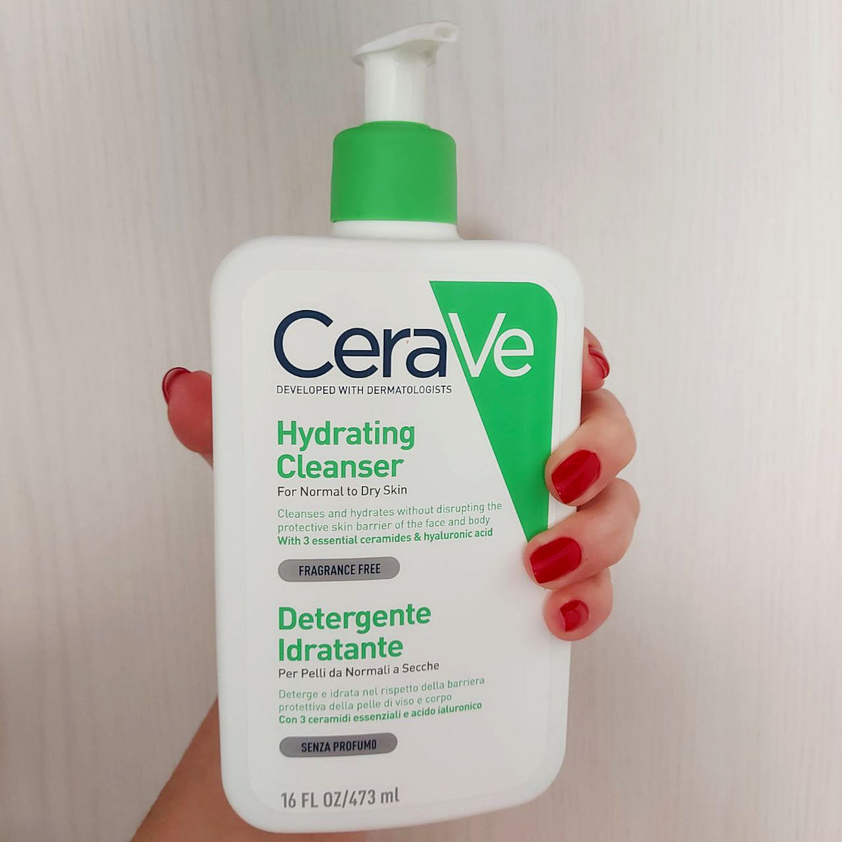 Detergente viso CeraVe Hydrating Cleanser