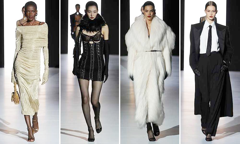 Sfilata Dolce&Gabbana autunno inverno 2023 2024 video look
