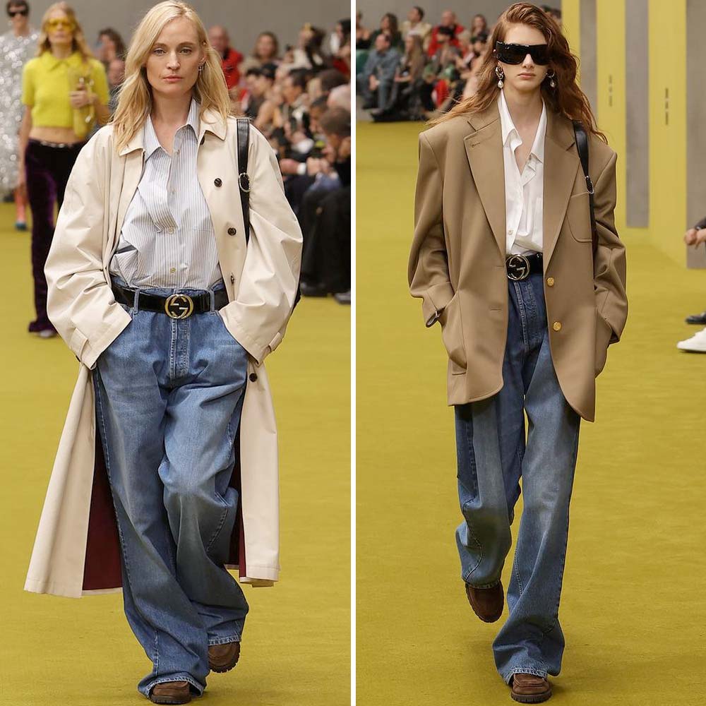 Jeans anni '90 Gucci